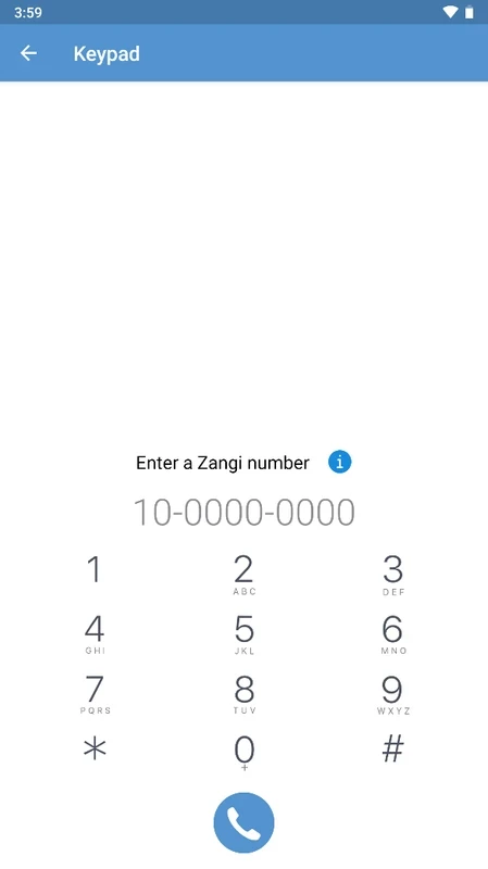 Zangi Messenger — στιγμιότυπο οθόνης 3